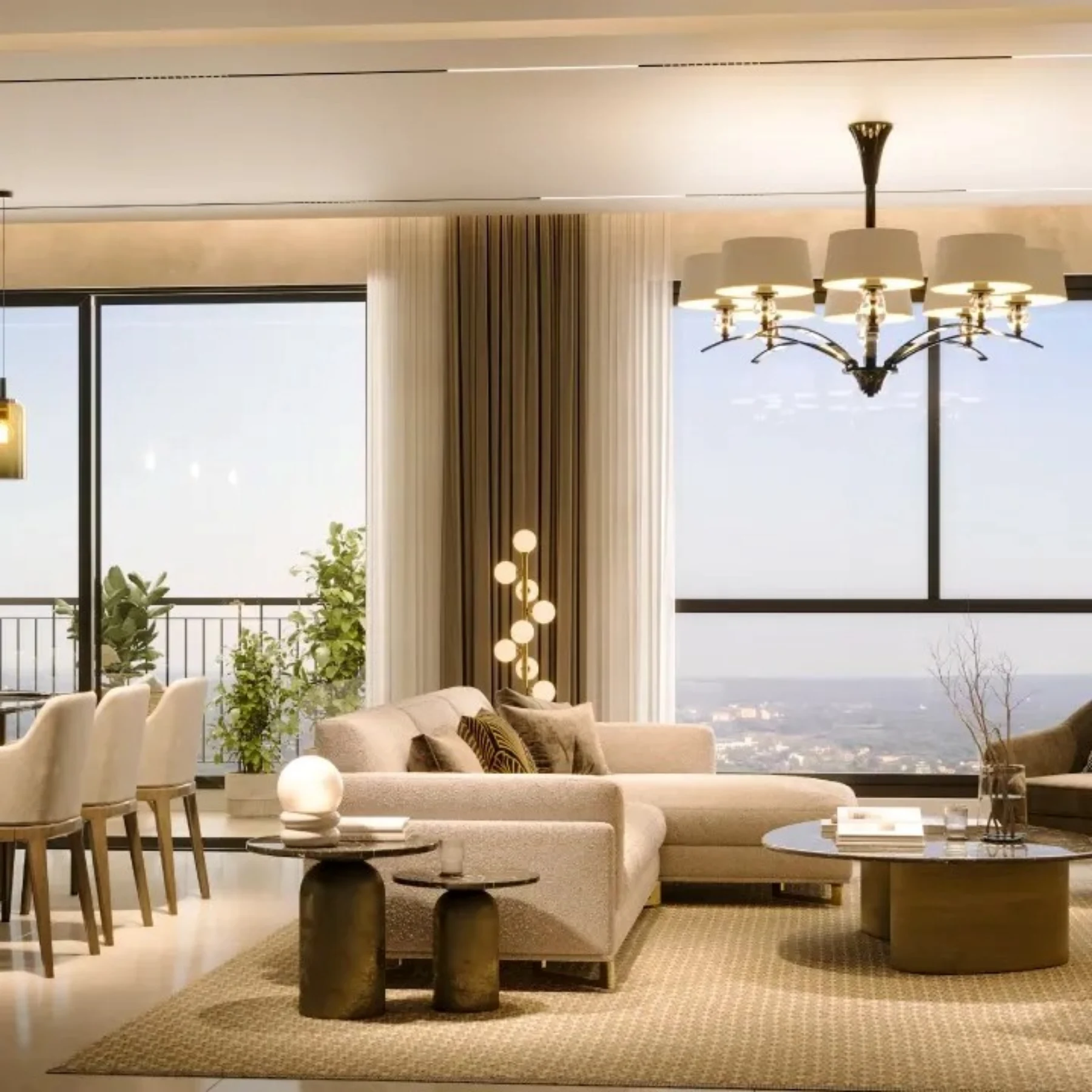 SOBHA Crescent grand salon interior